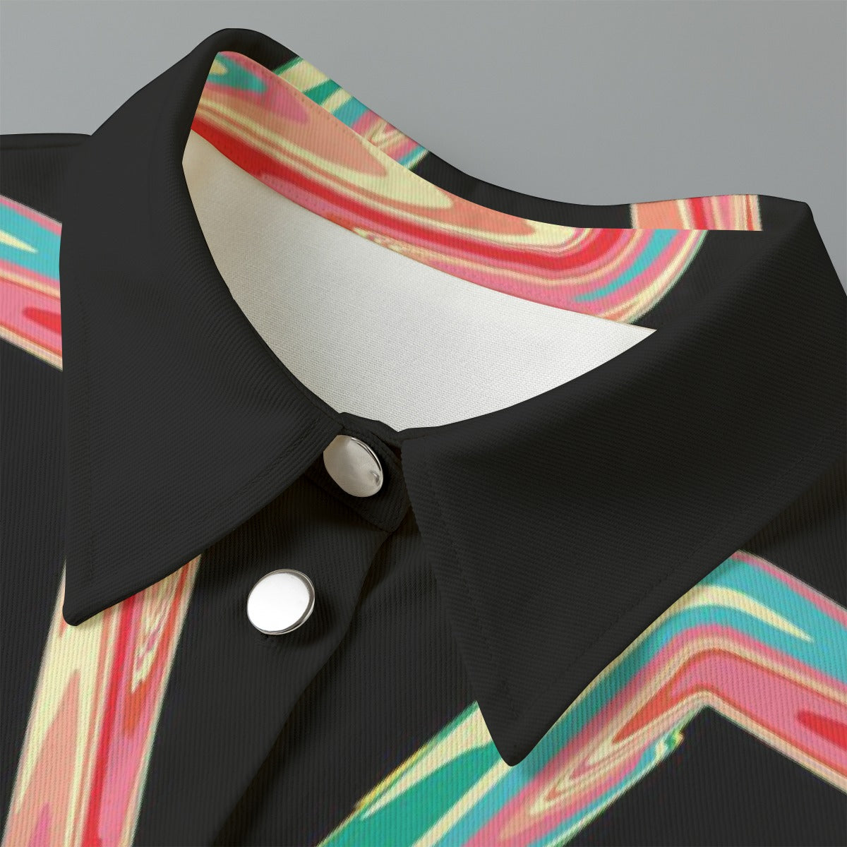 All-Over Print Women's Cropped Jacket | 245GSM Cotton
