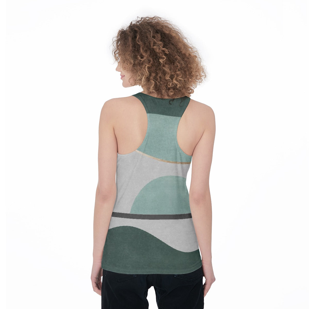 All-Over Print Women's Racerback Tank Top