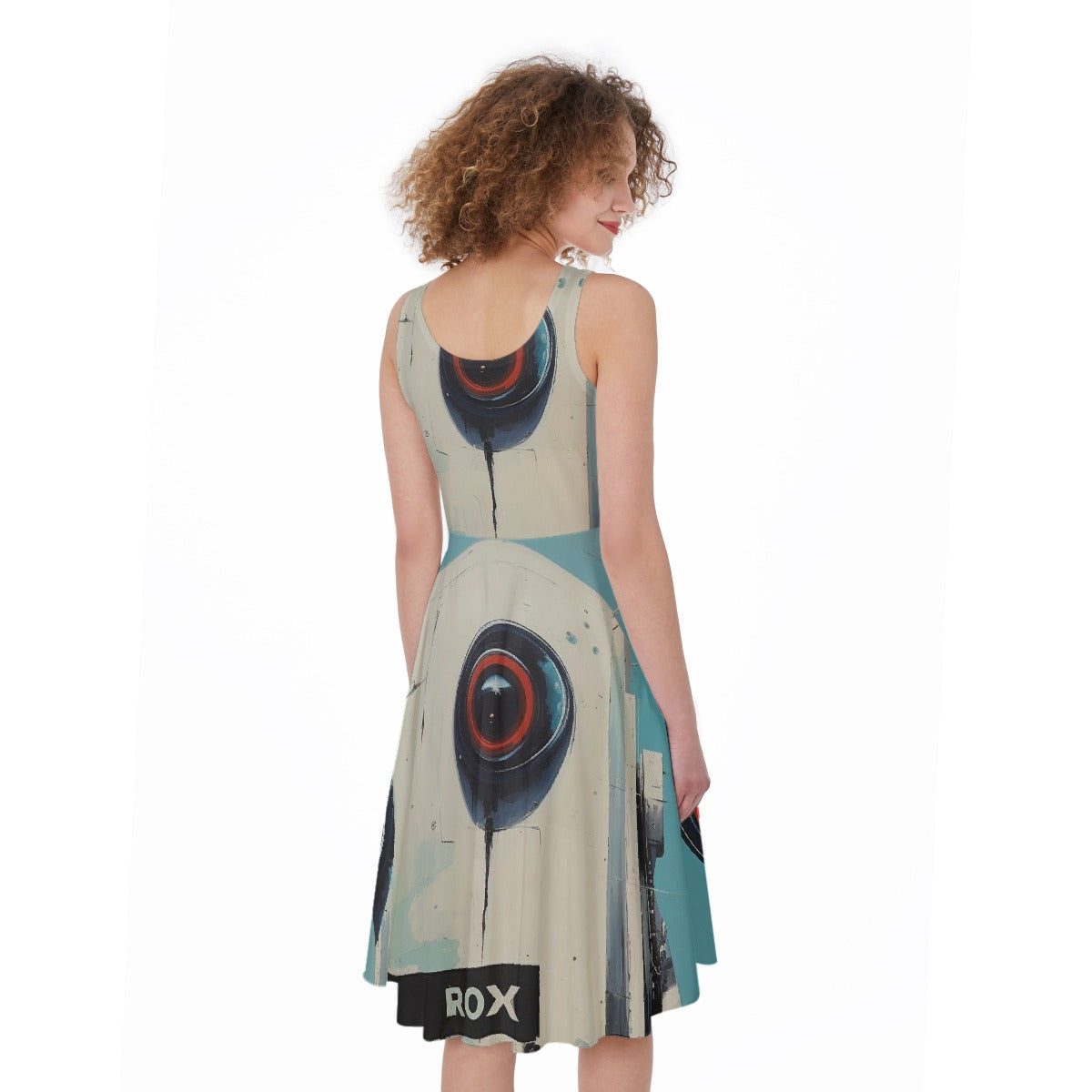All-Over Print Women's Sleeveless Dress