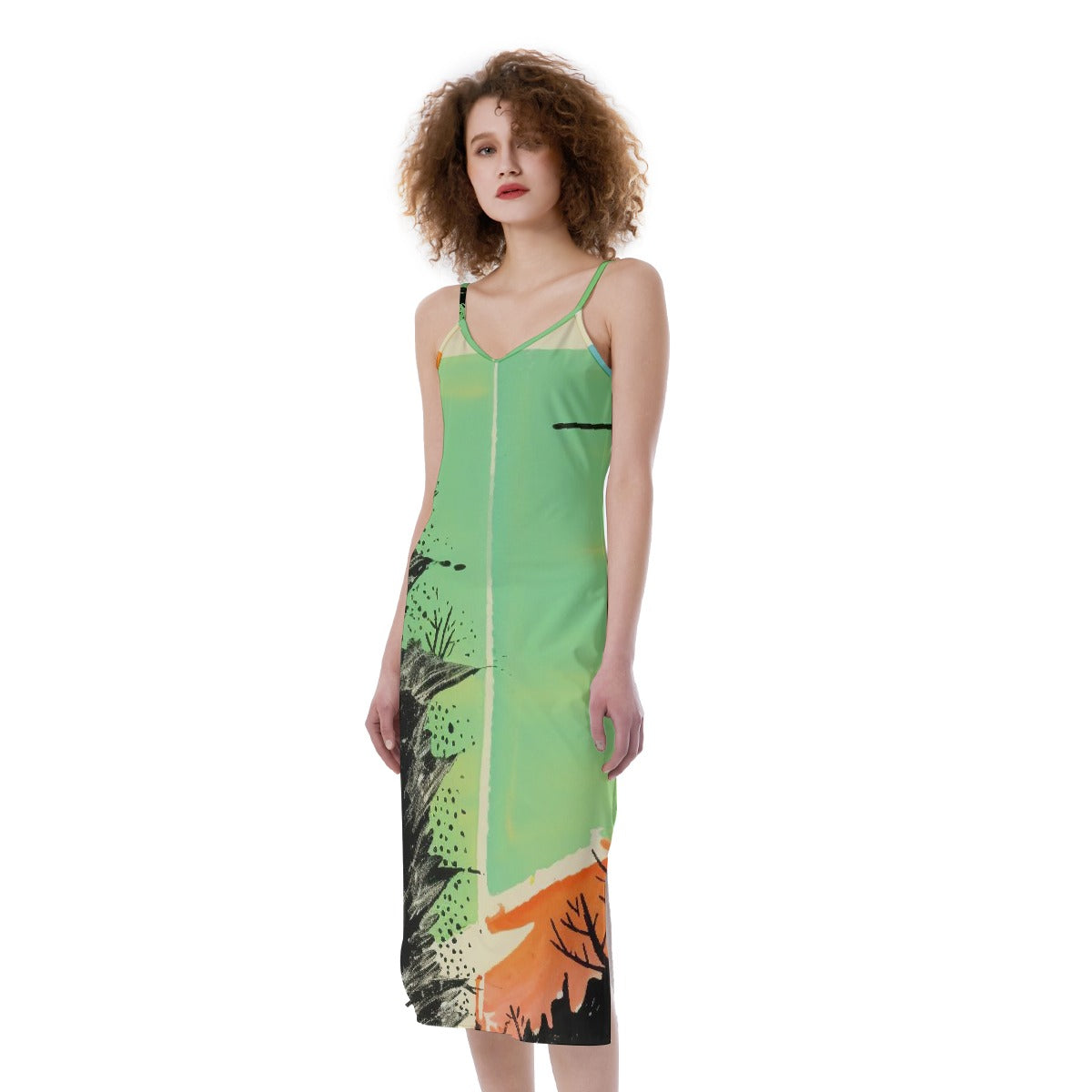 All-Over Print Women's Cami Dress