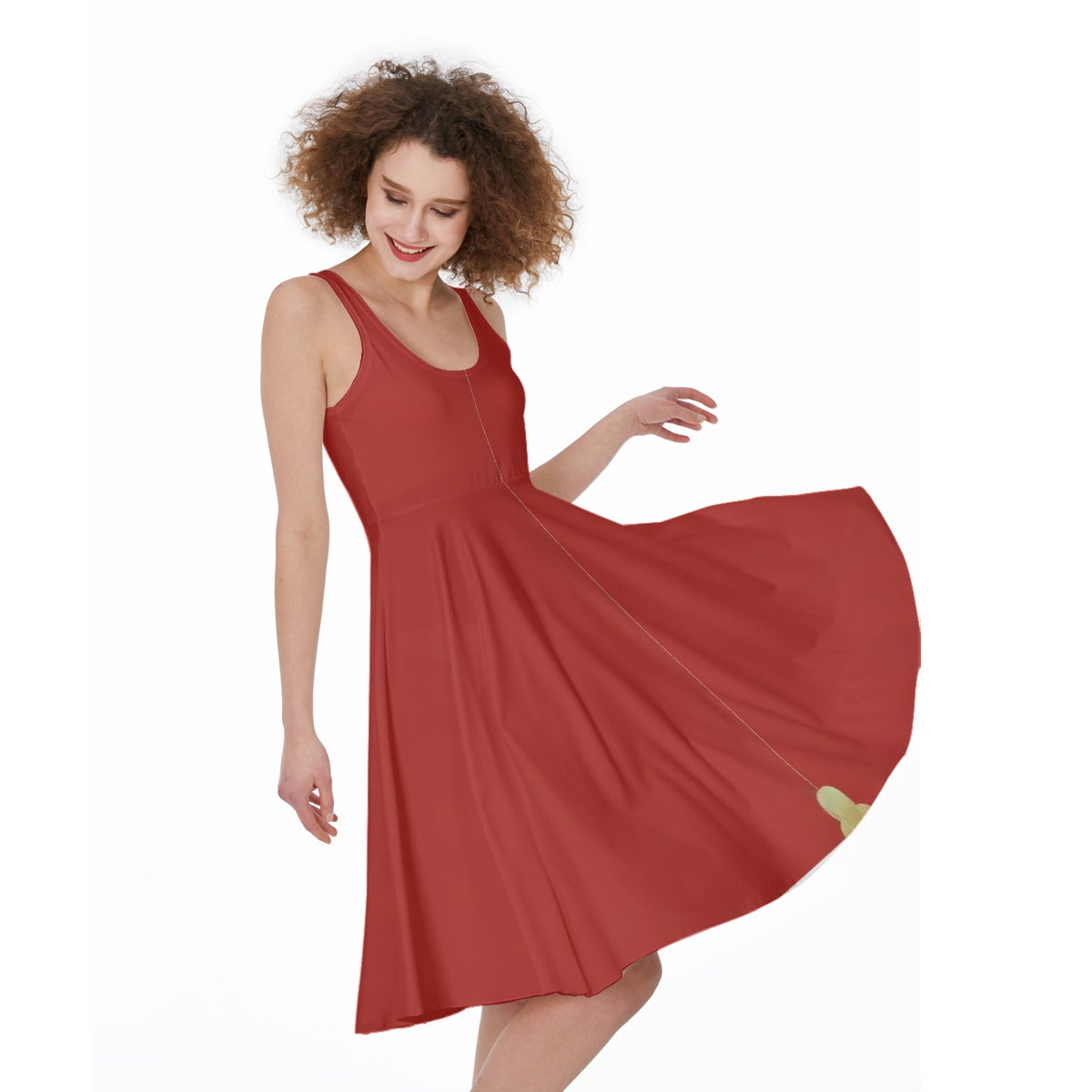 All-Over Print Women's Sleeveless Dress