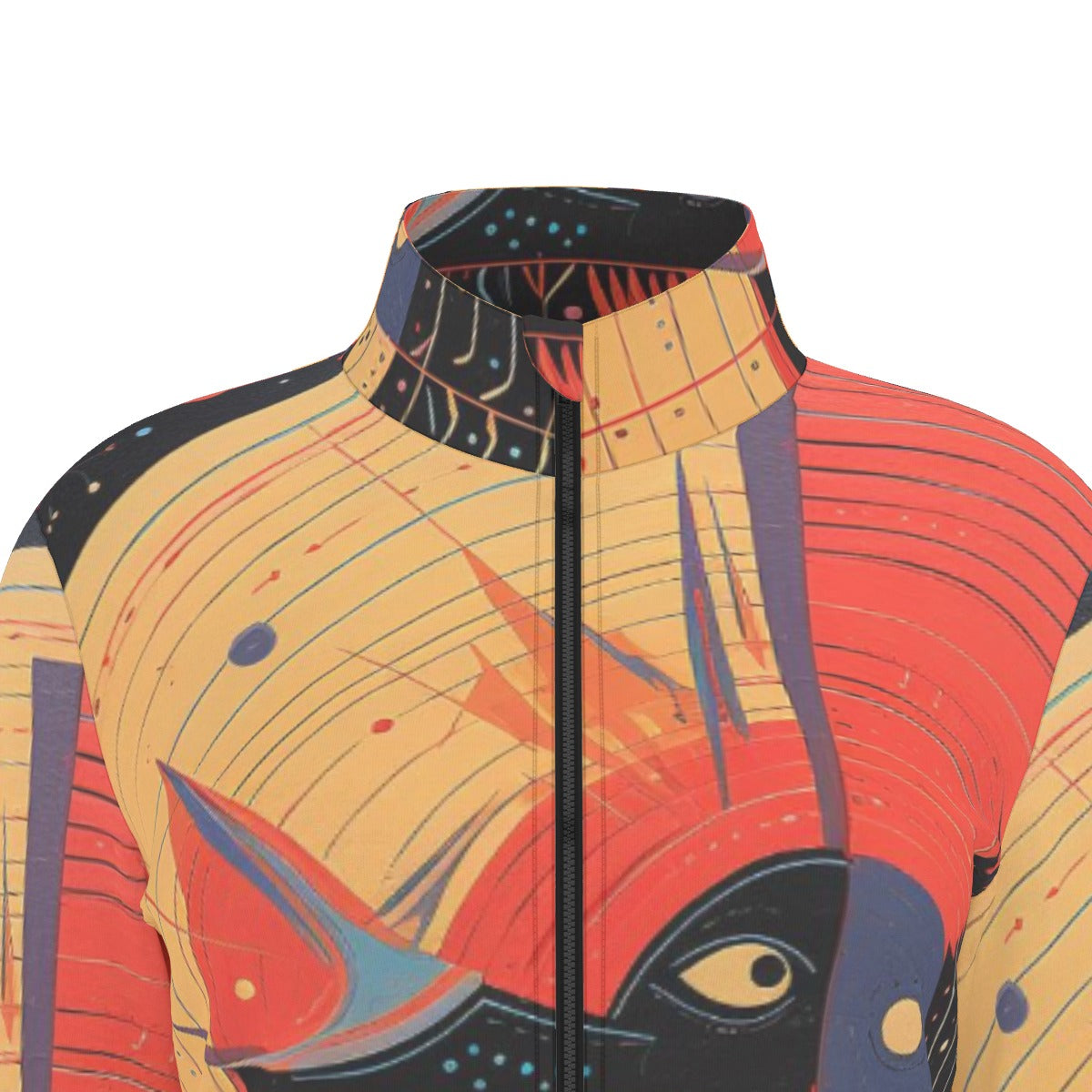 All-Over Print Women's Long Sleeve Thumbhole Jacket