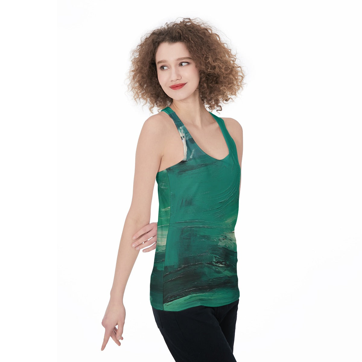 All-Over Print Women's Racerback Tank Top