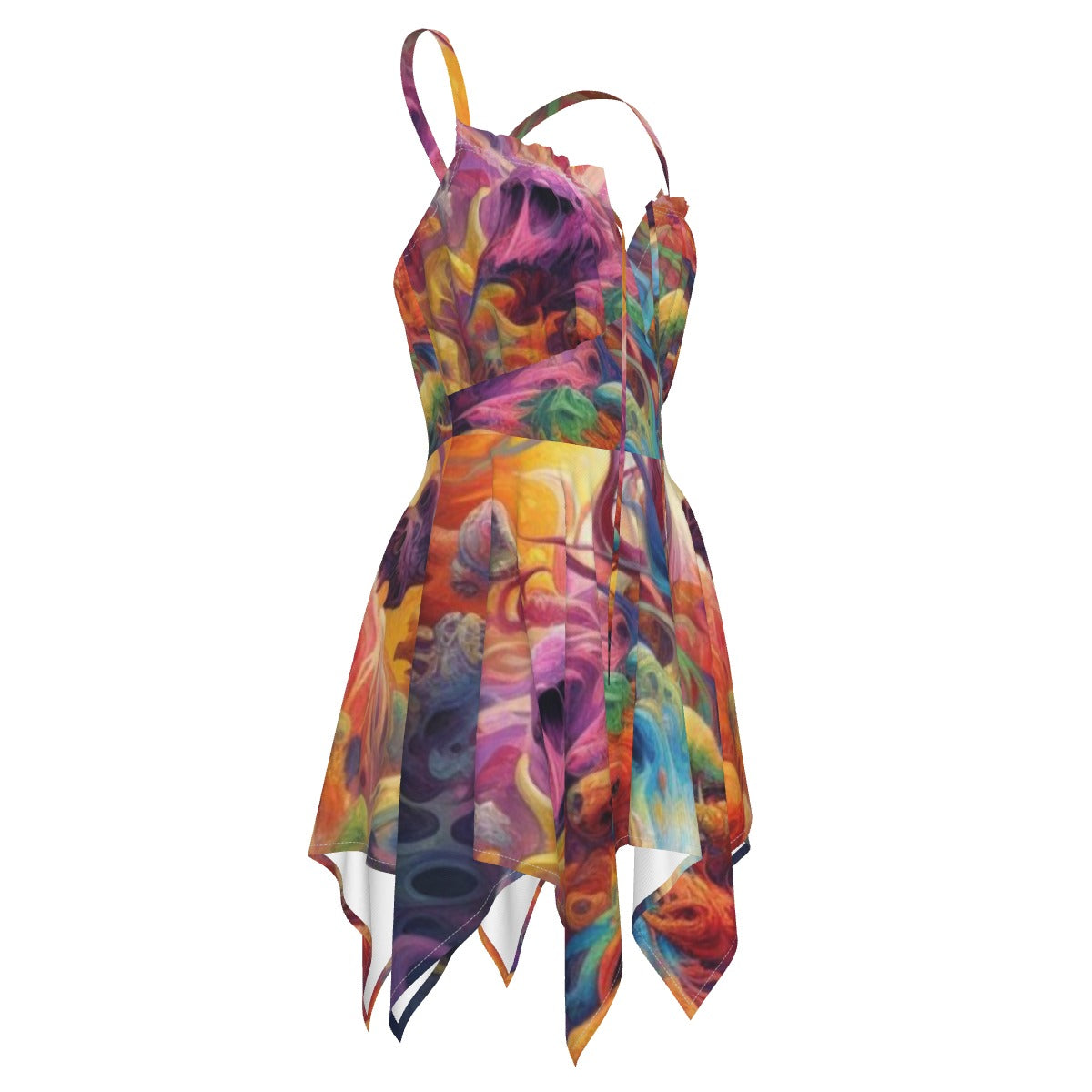 All-Over Print Women's Slip Dress