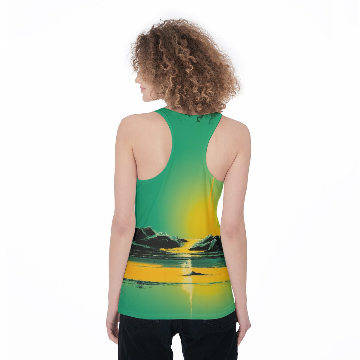 All-Over Print Women's Racerback Tank Top