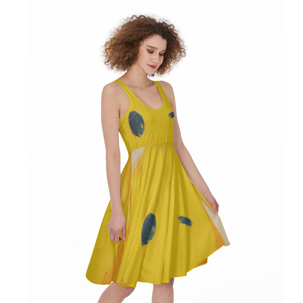 All-Over Print Women's Sleeveless Dress