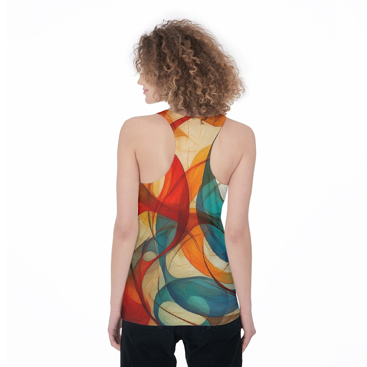 All-Over Print Women's Racerback Tank Top