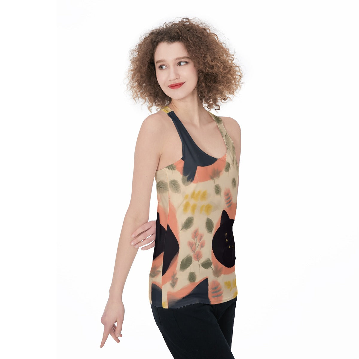 All-Over Print Women's Racerback Tank Top