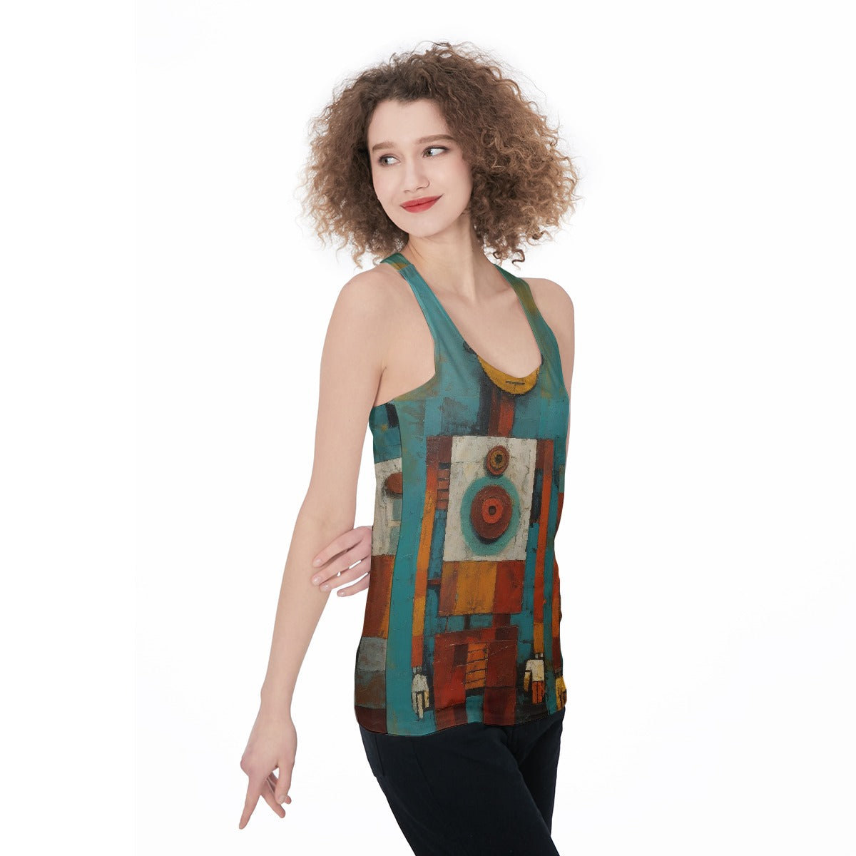 All-Over Print Women's Racerback Tank Top