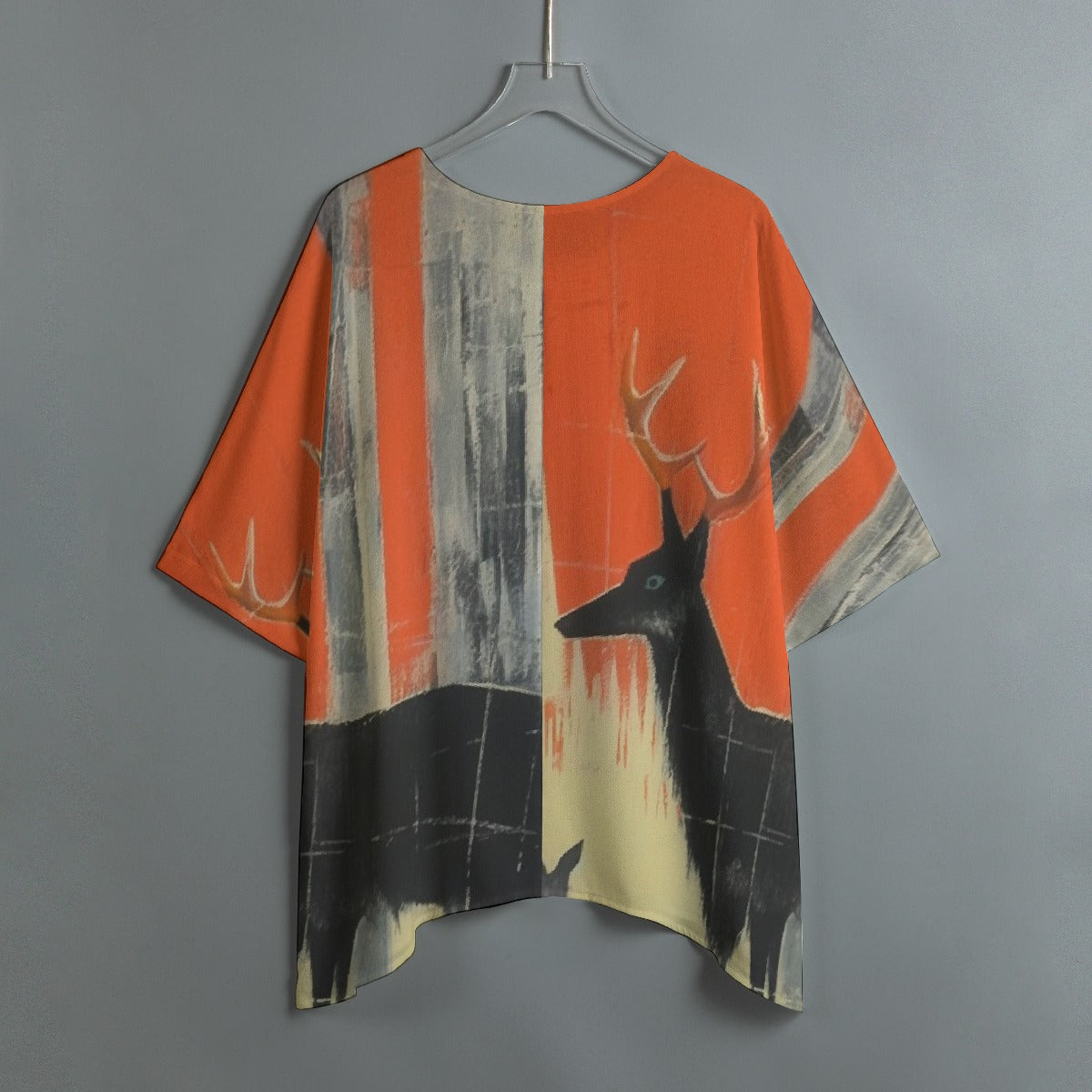 All-Over Print Women's Bat Sleeve Shirt