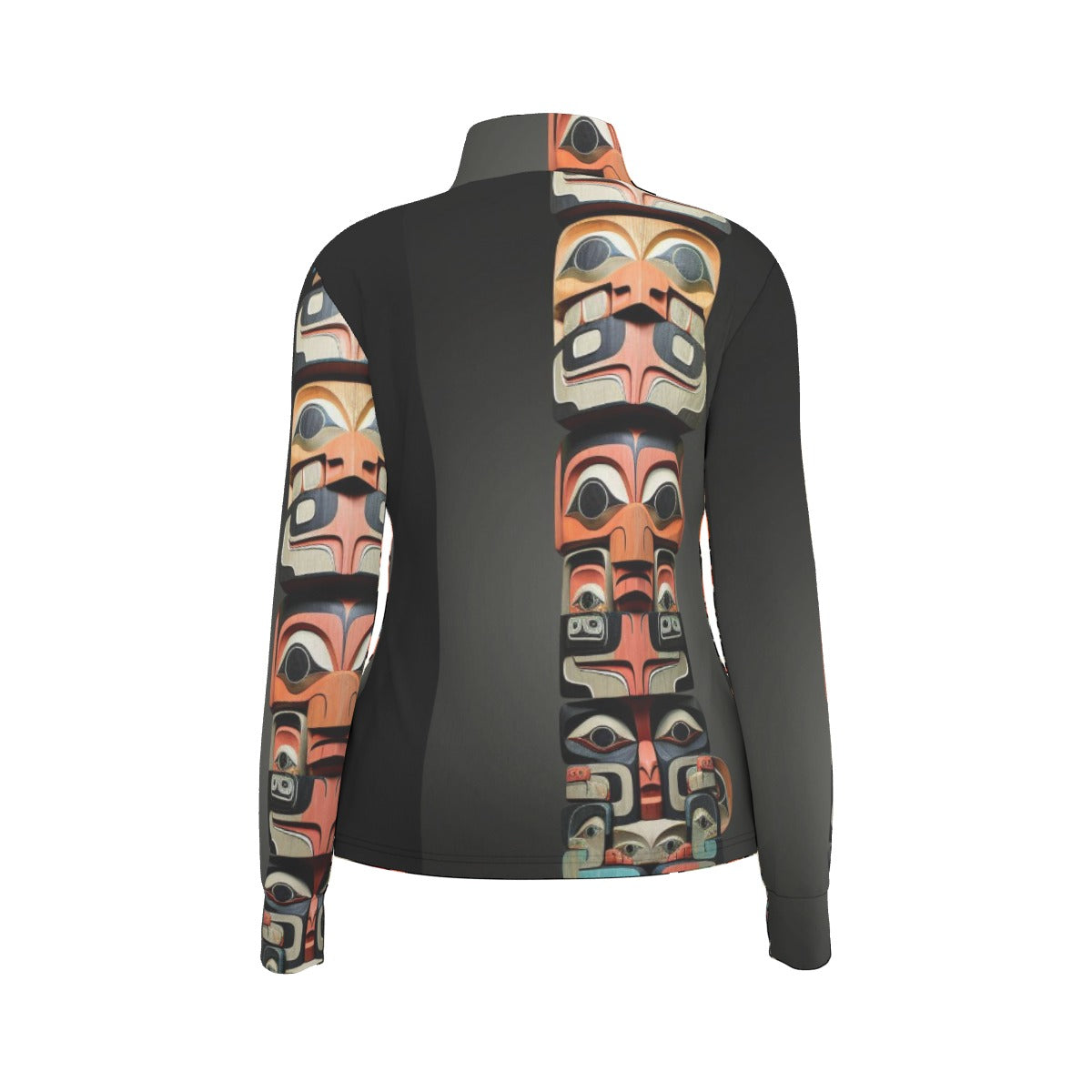 All-Over Print Women's Long Sleeve Thumbhole Jacket