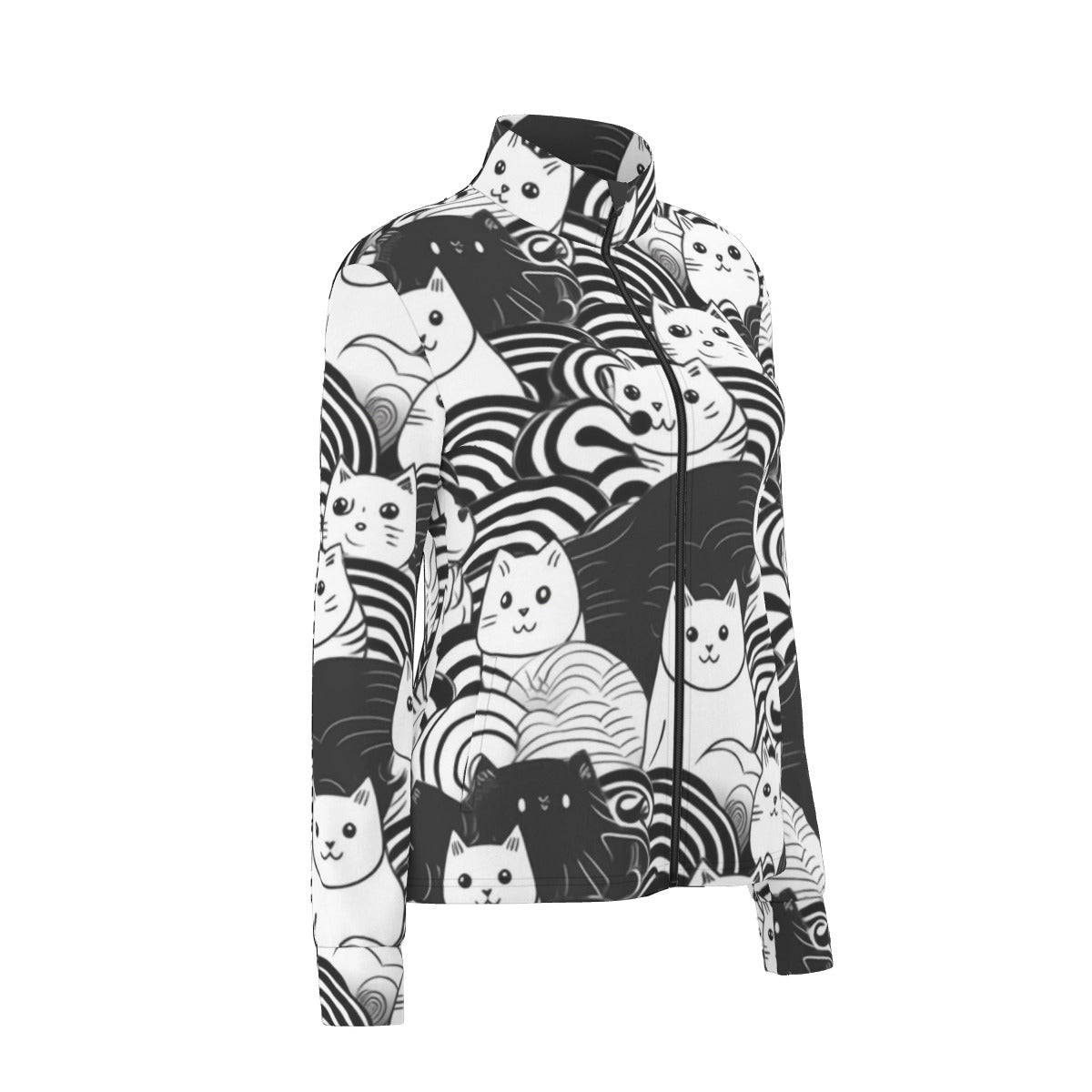 All-Over Print Women's Long Sleeve Thumbhole Jacket