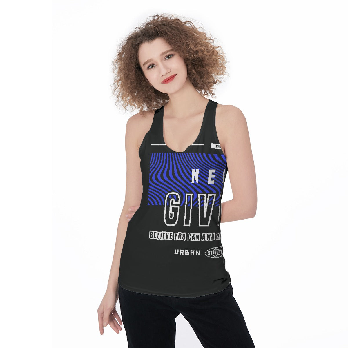 All-Over Print Women's Racerback Tank Top