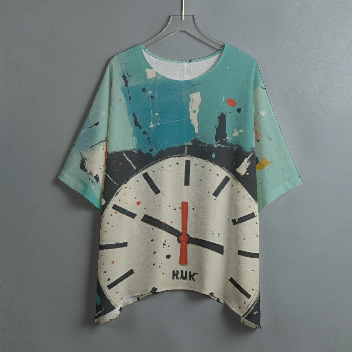 All-Over Print Women's Bat Sleeve Shirt