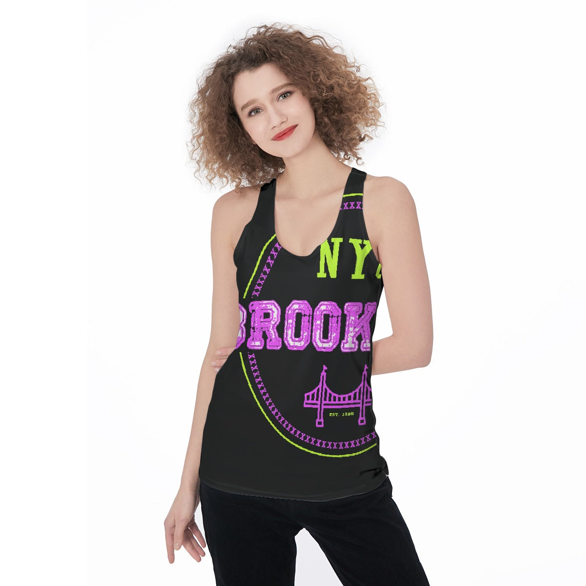 All-Over Print Women's Racerback Tank Top