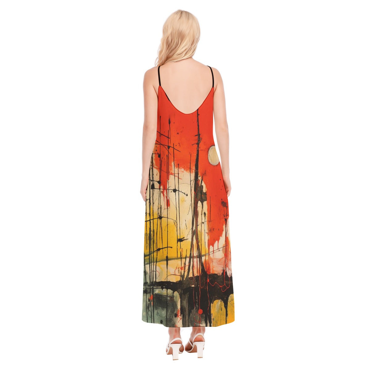All-Over Print Women's Sling Dress