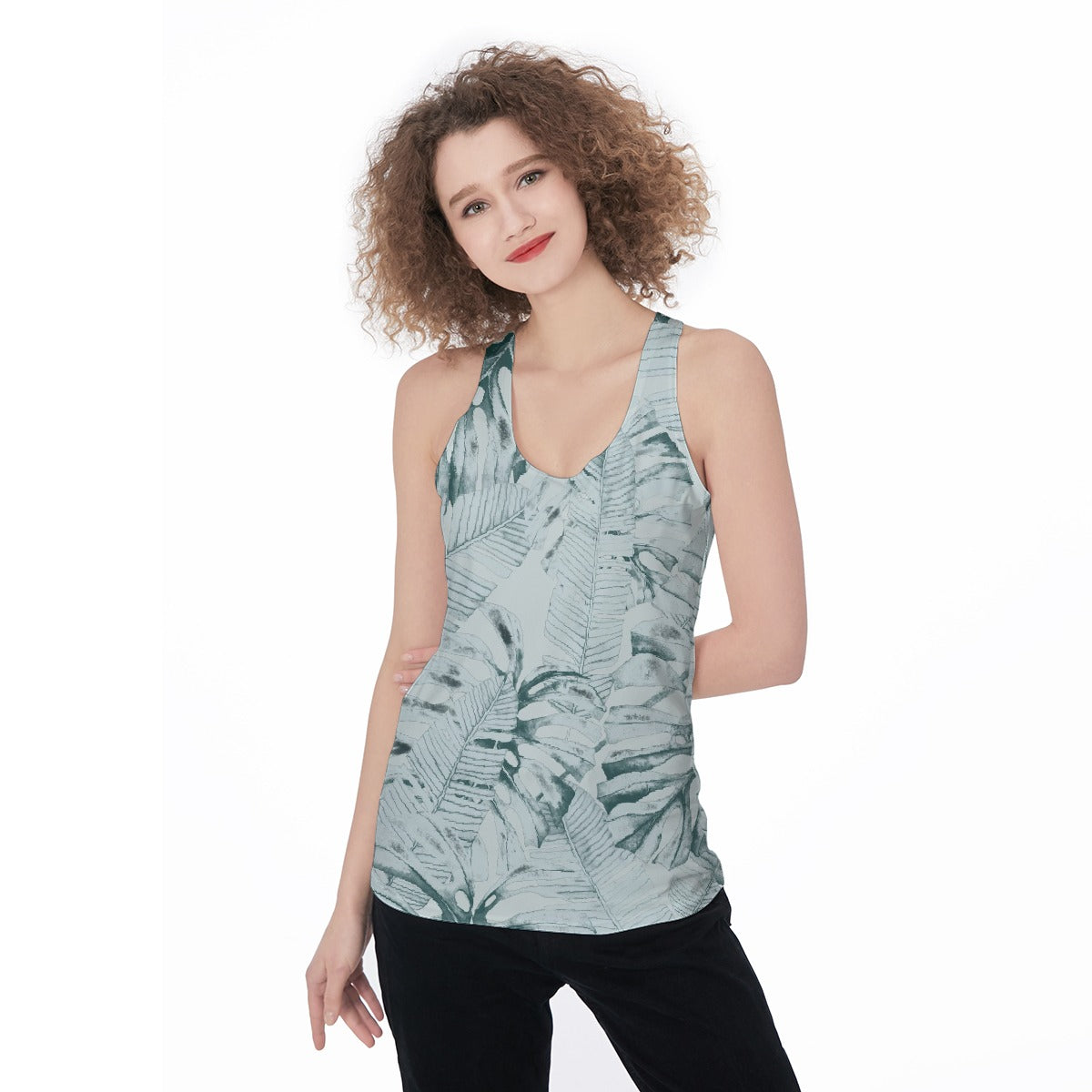 All-Over Print Women's Racerback Tank Top