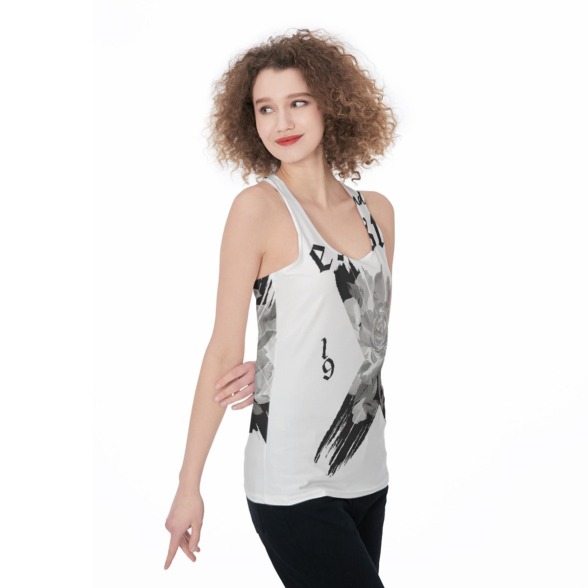 All-Over Print Women's Racerback Tank Top