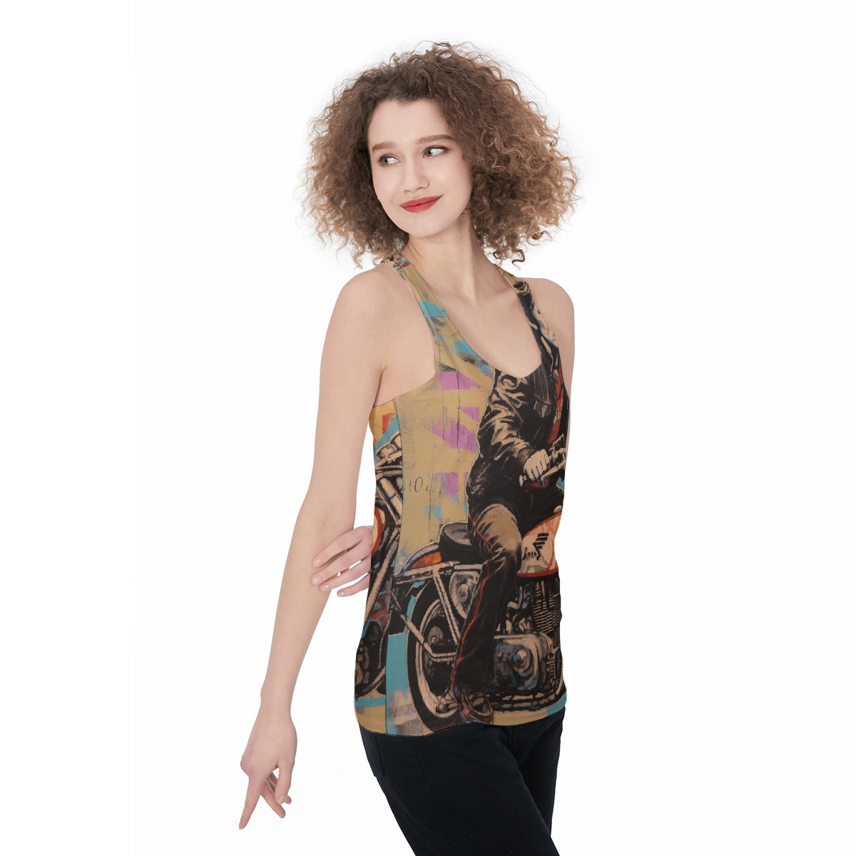 All-Over Print Women's Racerback Tank Top