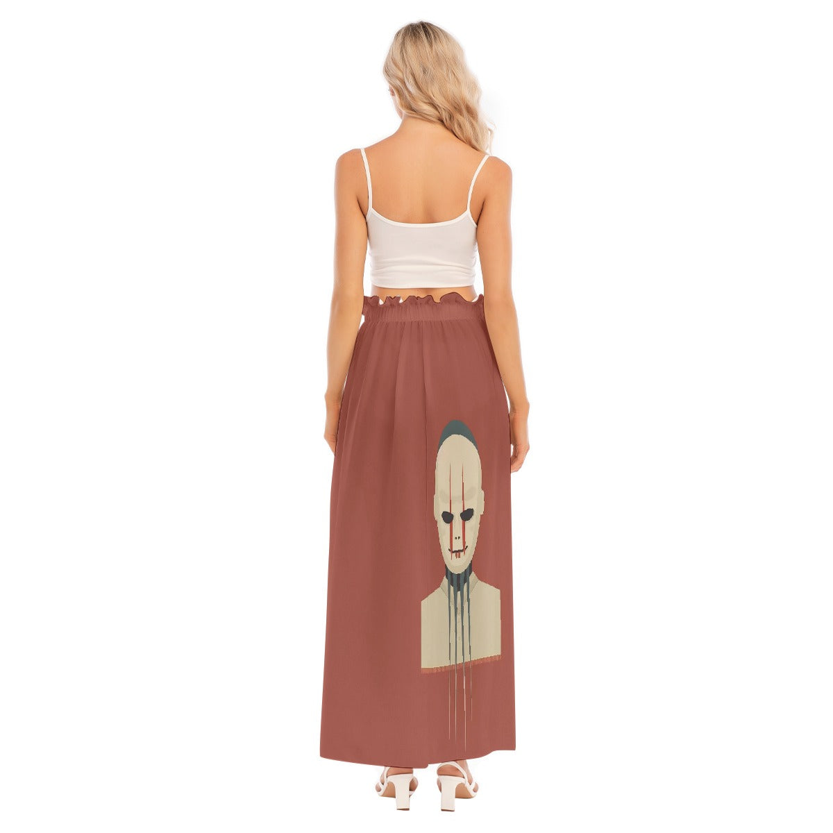 All-Over Print Women's Side Split Skirt