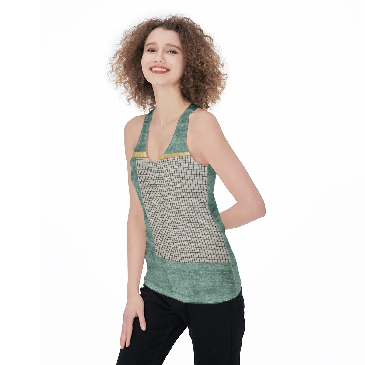 All-Over Print Women's Racerback Tank Top