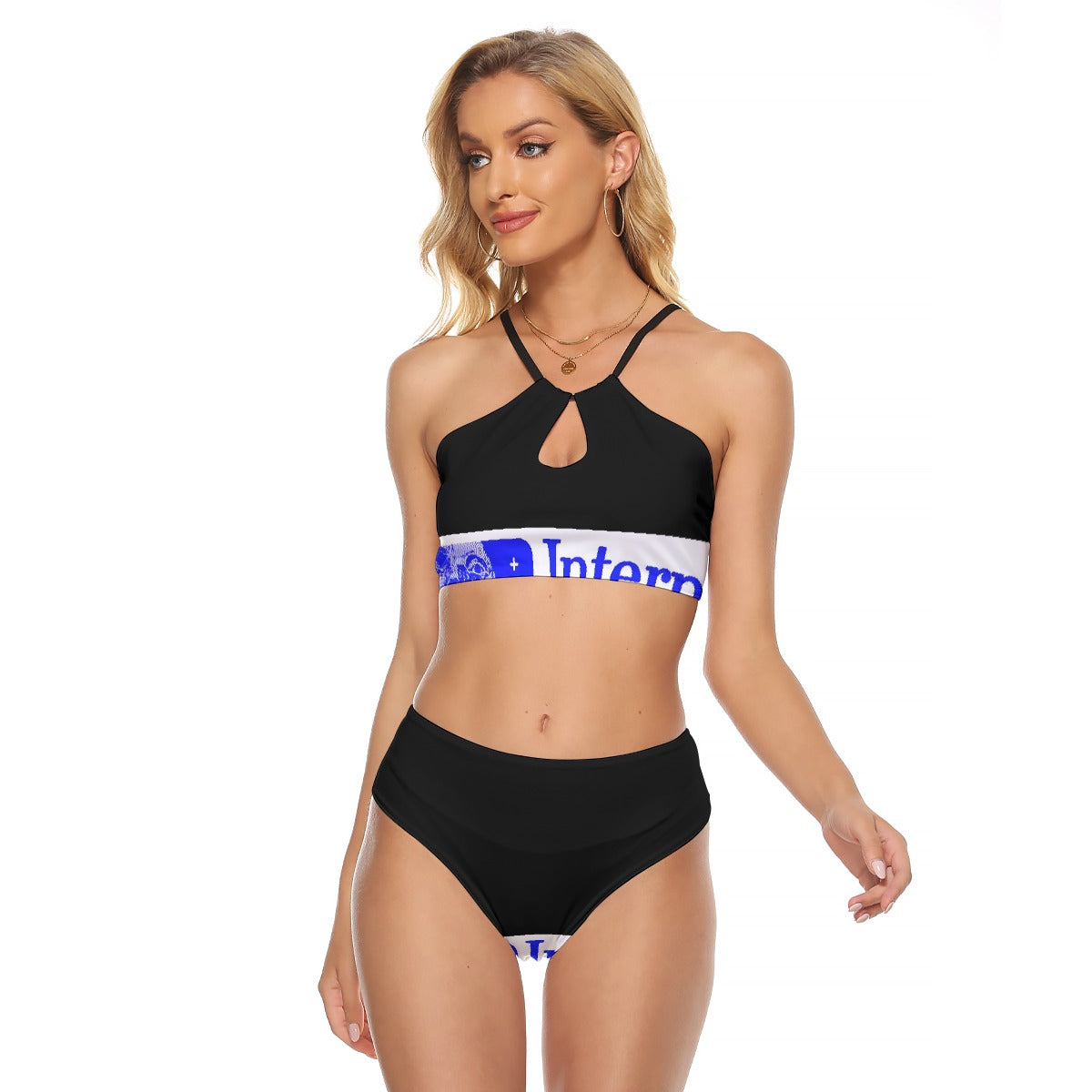 All-Over Print Women's Cami Keyhole One-piece Swimsuit