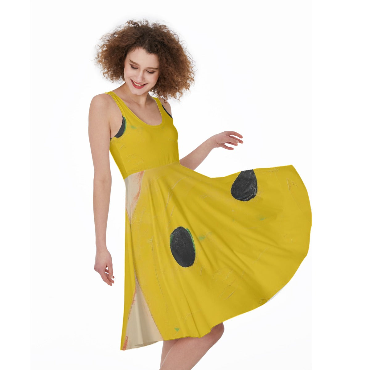 All-Over Print Women's Sleeveless Dress