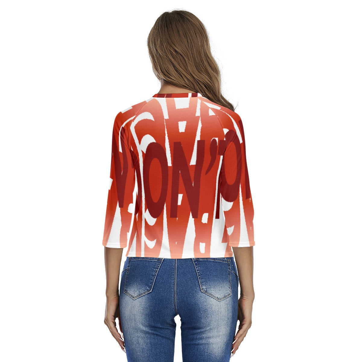 All-Over Print Women's Raglan Sleeves T-shirts