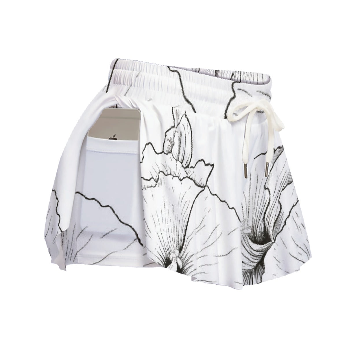 All-Over Print Women's Sport Skorts With Pocket