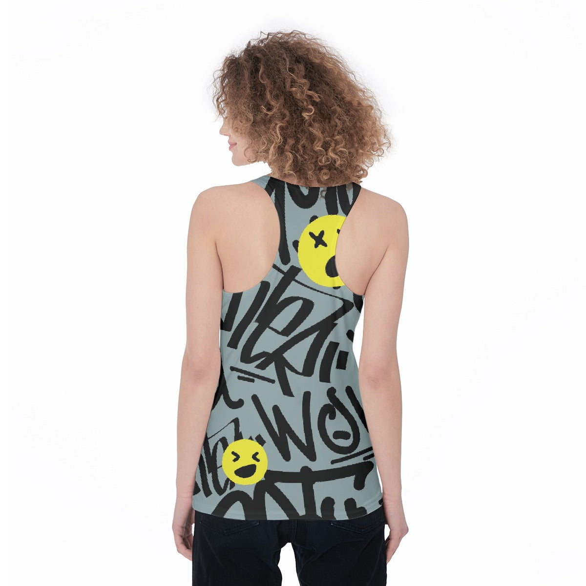 All-Over Print Women's Racerback Tank Top