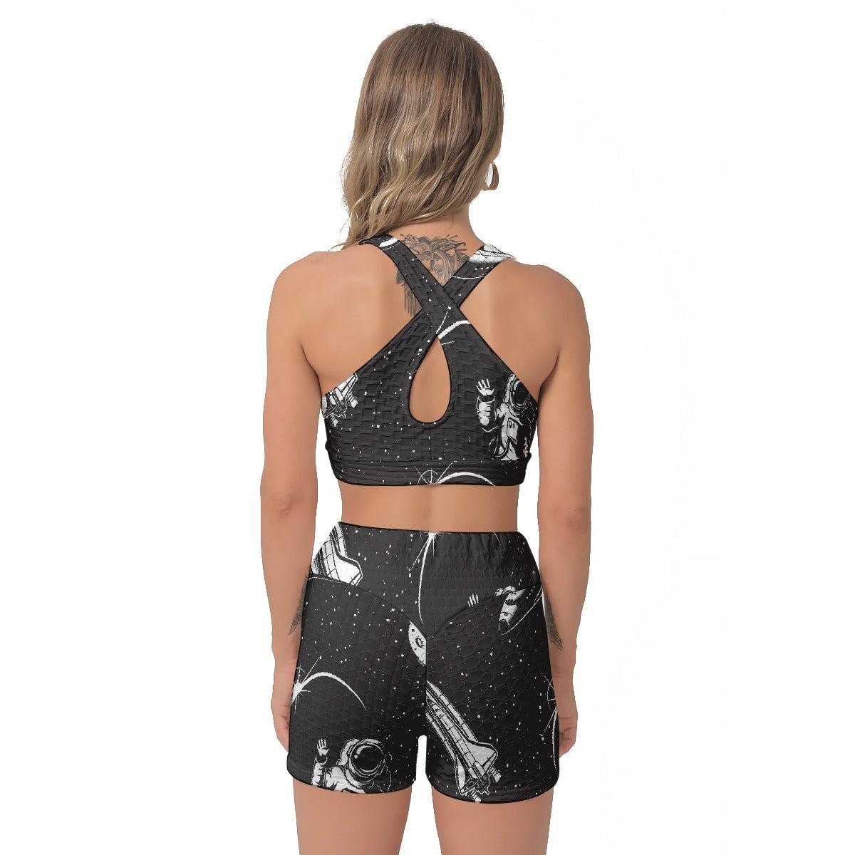 All-Over Print Women's Sports Bra Suit