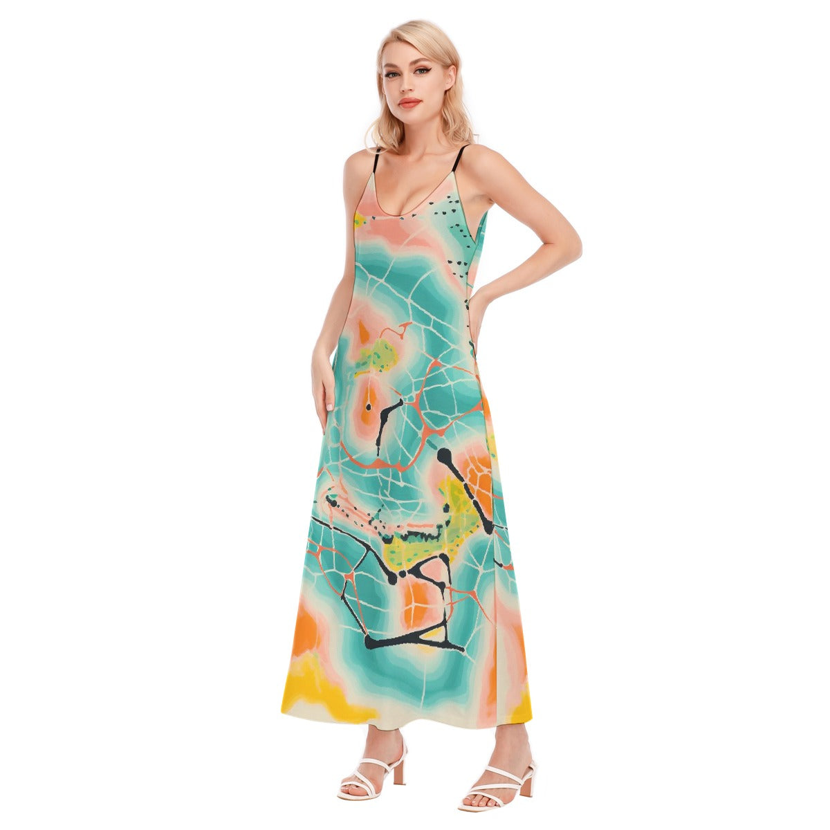All-Over Print Women's Sling Dress