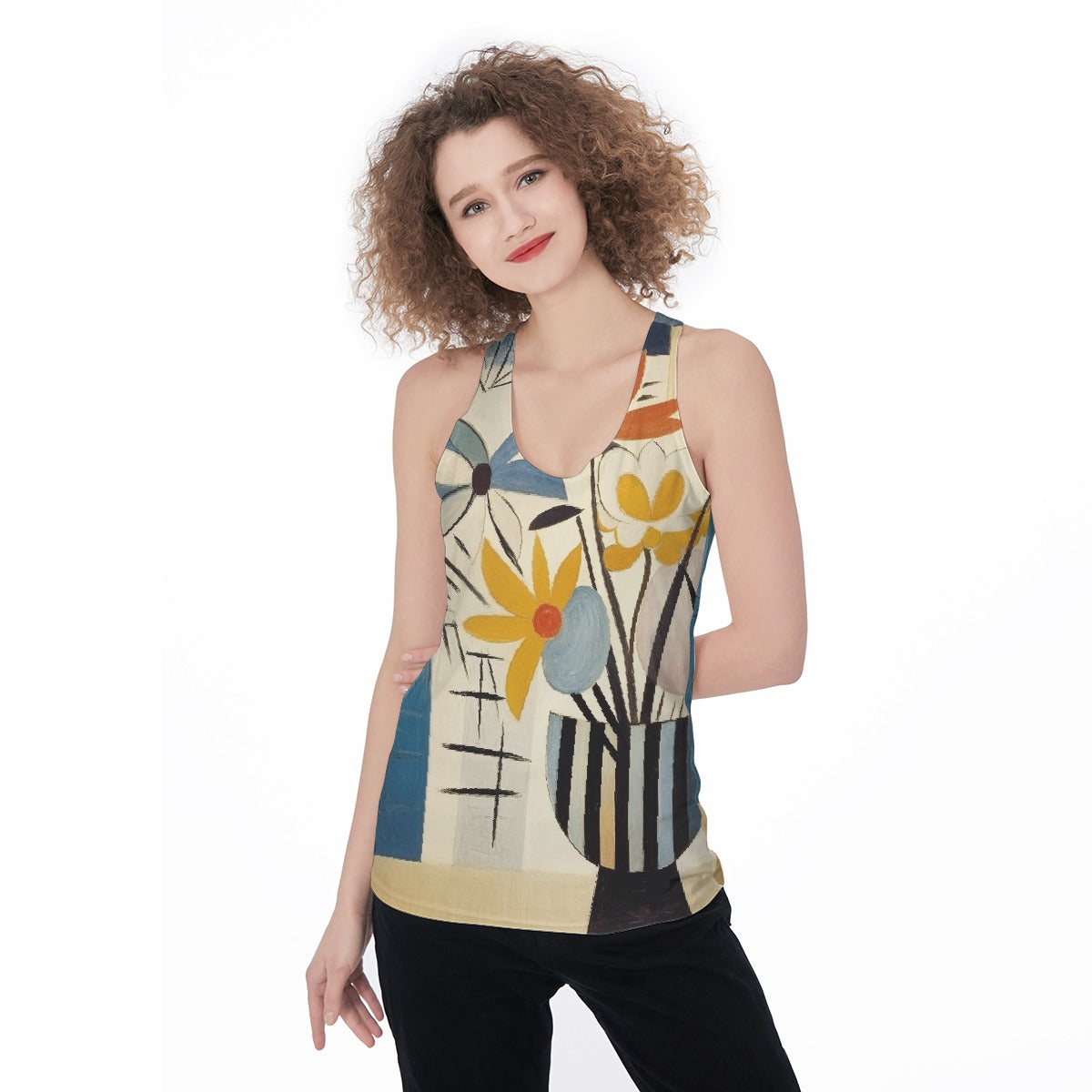 All-Over Print Women's Racerback Tank Top