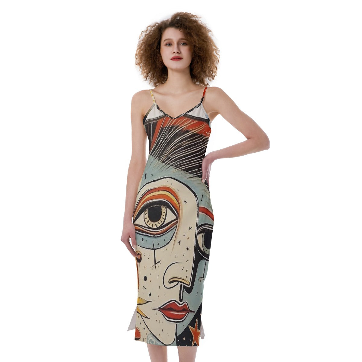 All-Over Print Women's Cami Dress