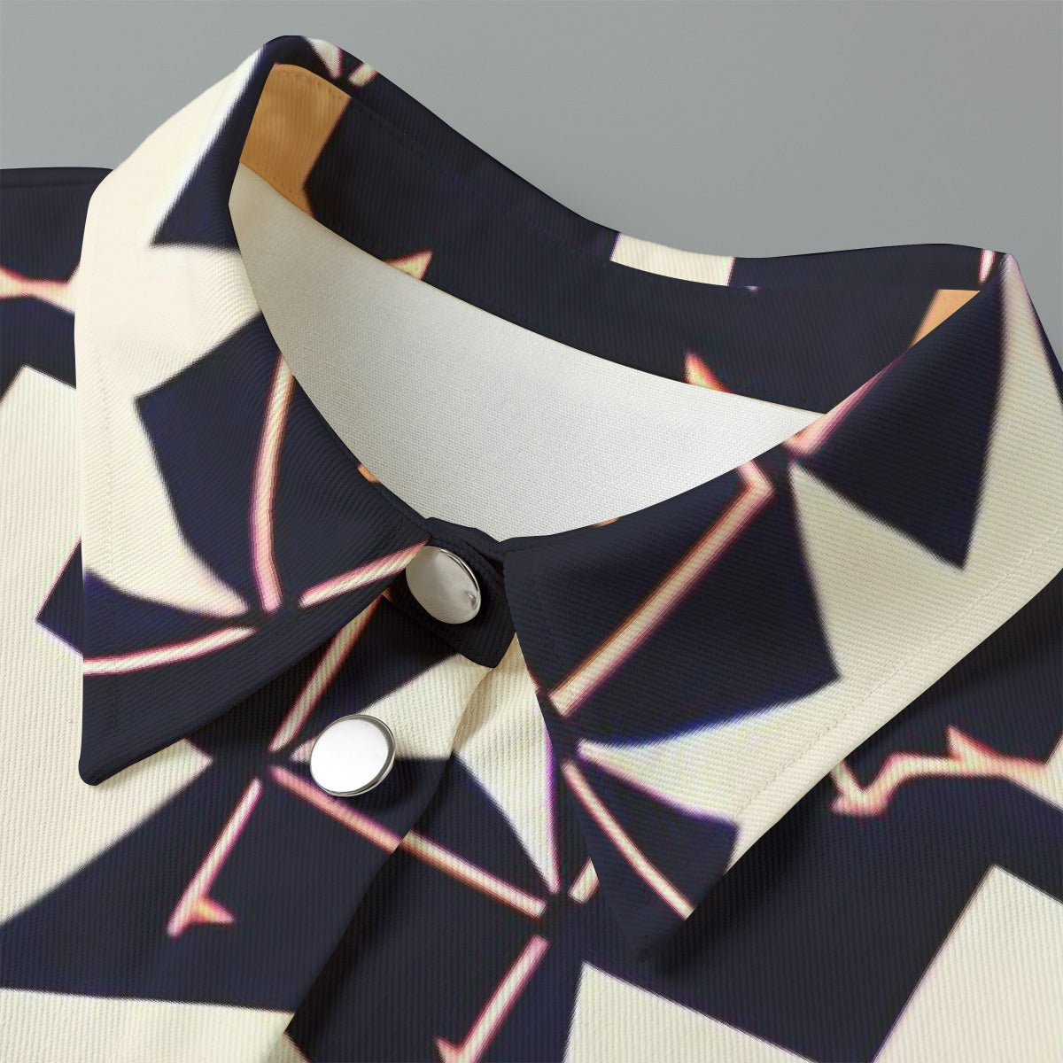 All-Over Print Women's Cropped Jacket | 245GSM Cotton