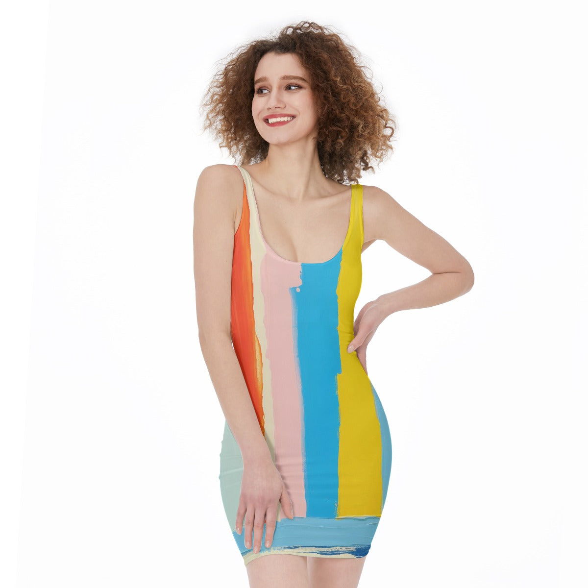 All-Over Print Women's Bodycon Dress