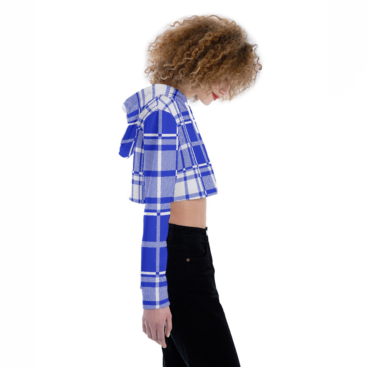 All-Over Print Women's Crop Top Hoodie
