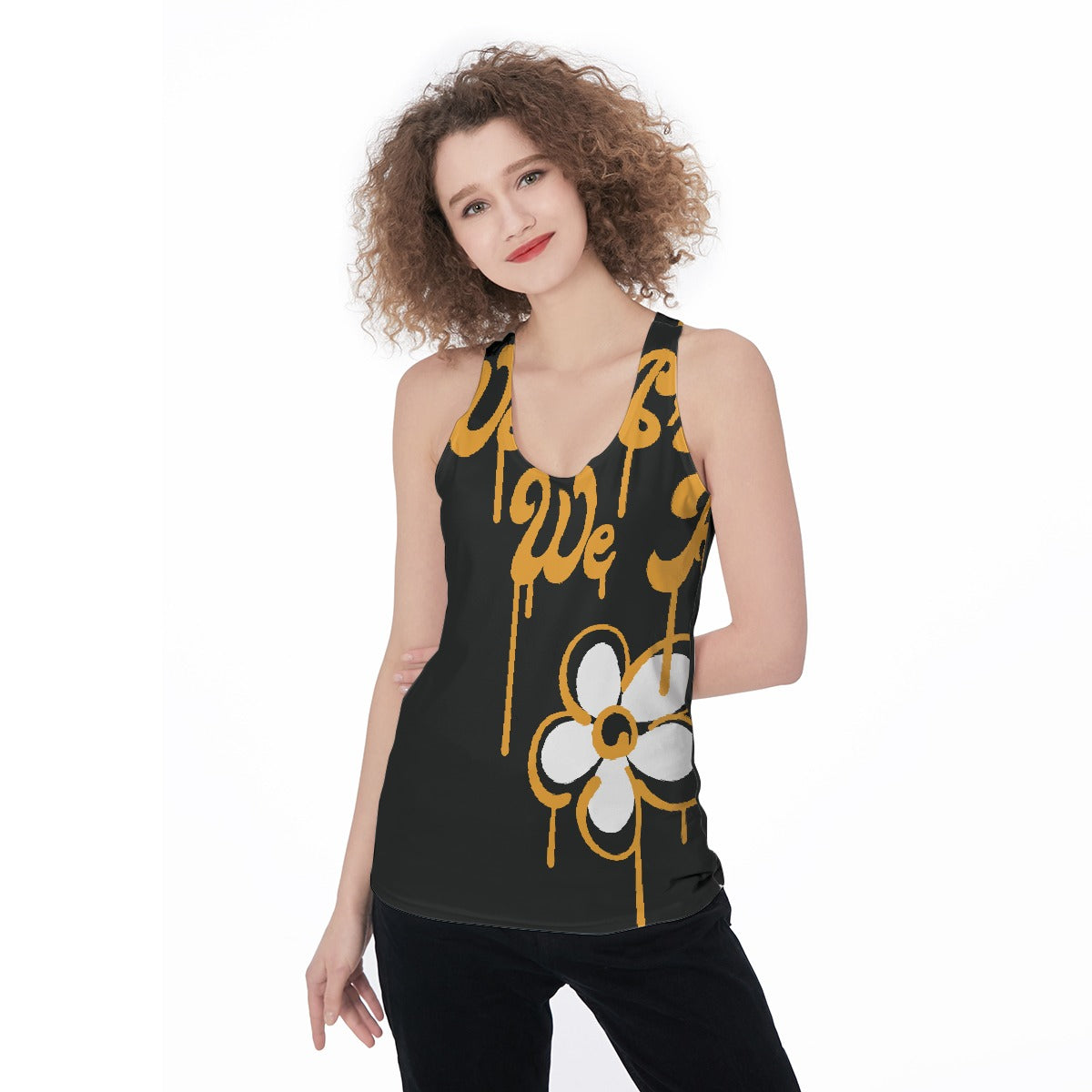All-Over Print Women's Racerback Tank Top