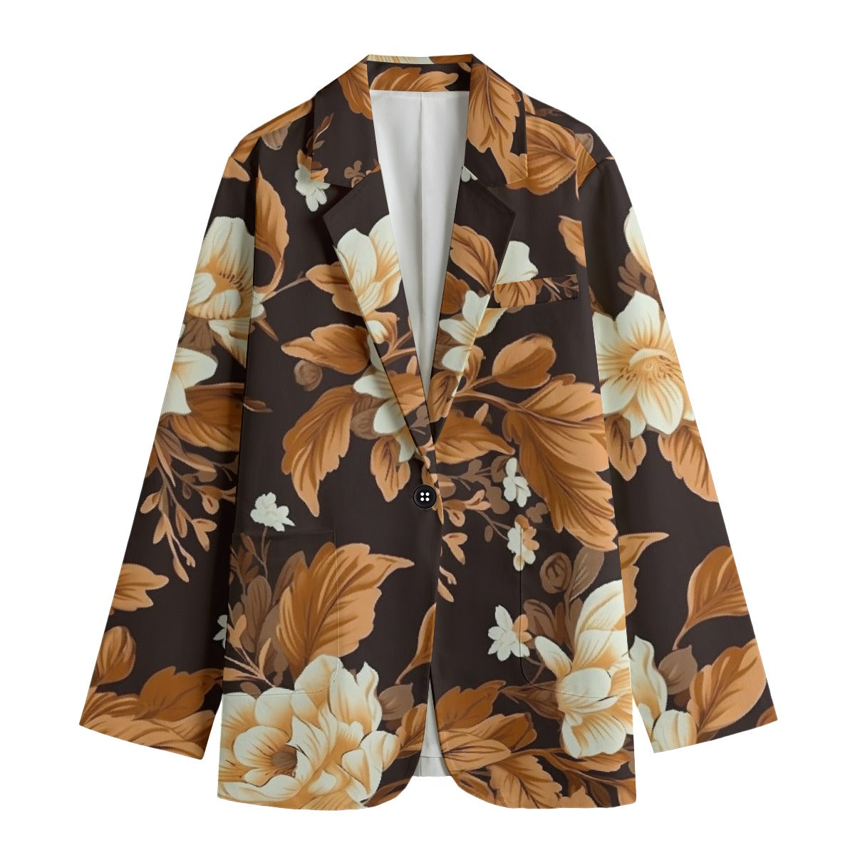 All-Over Print Women's Leisure Blazer