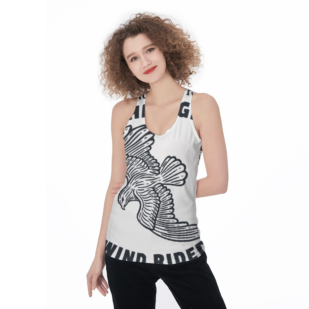 All-Over Print Women's Racerback Tank Top