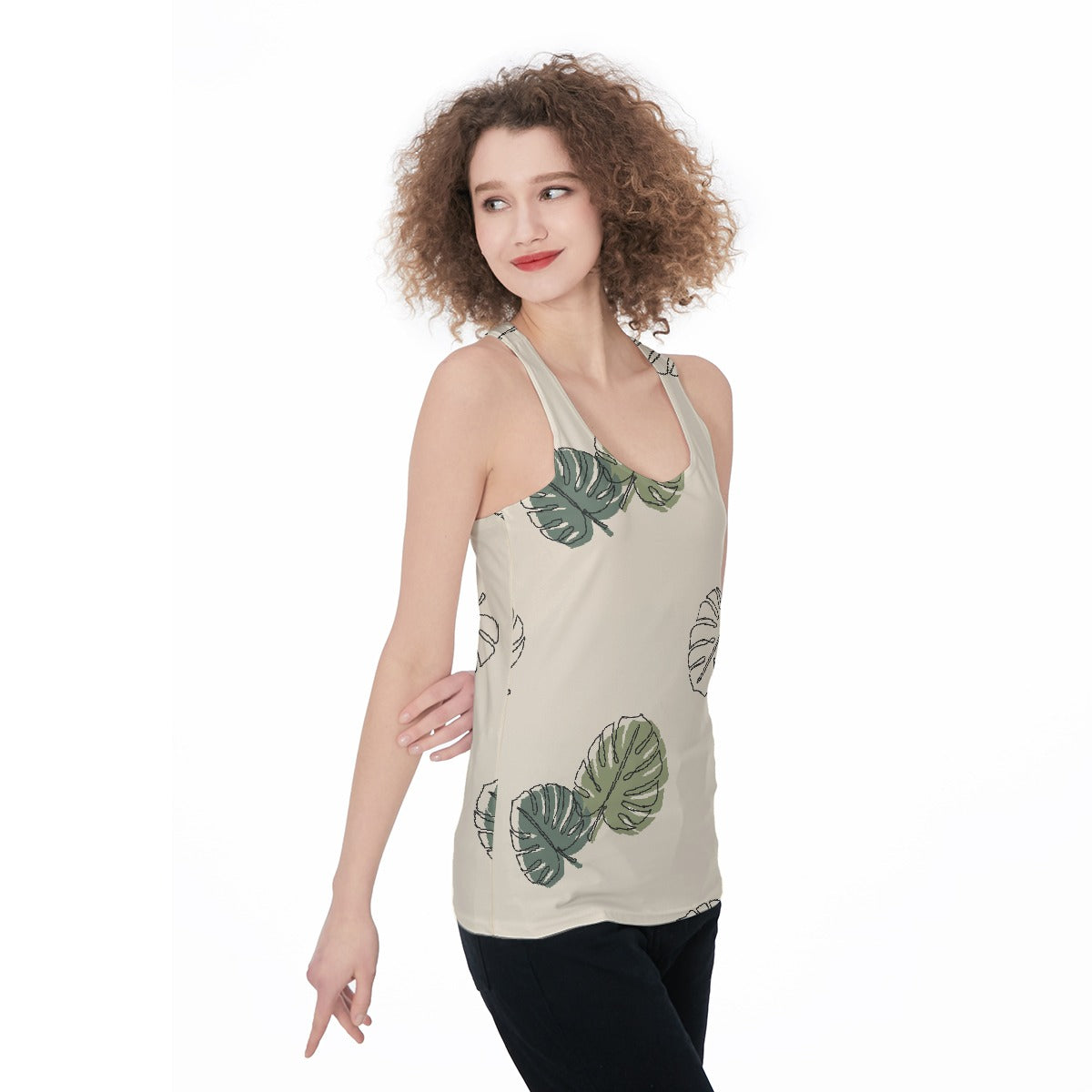 All-Over Print Women's Racerback Tank Top