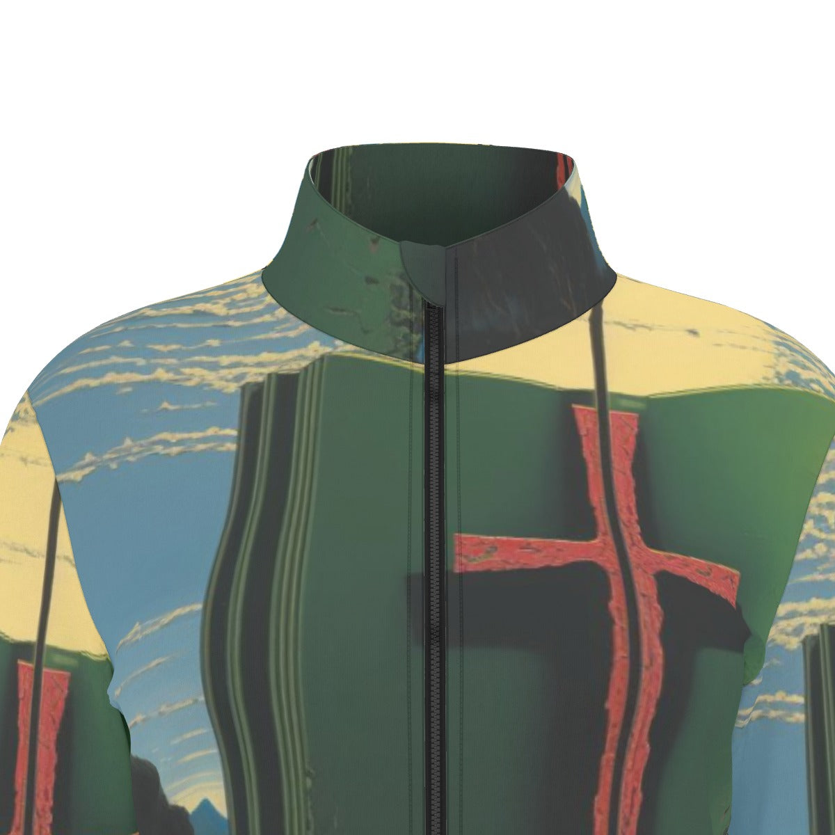 All-Over Print Women's Long Sleeve Thumbhole Jacket