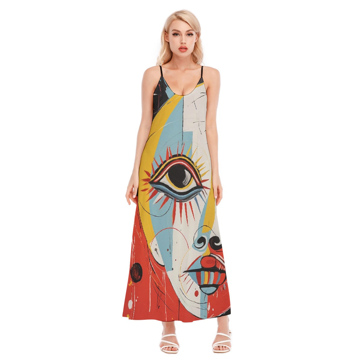 All-Over Print Women's Sling Dress