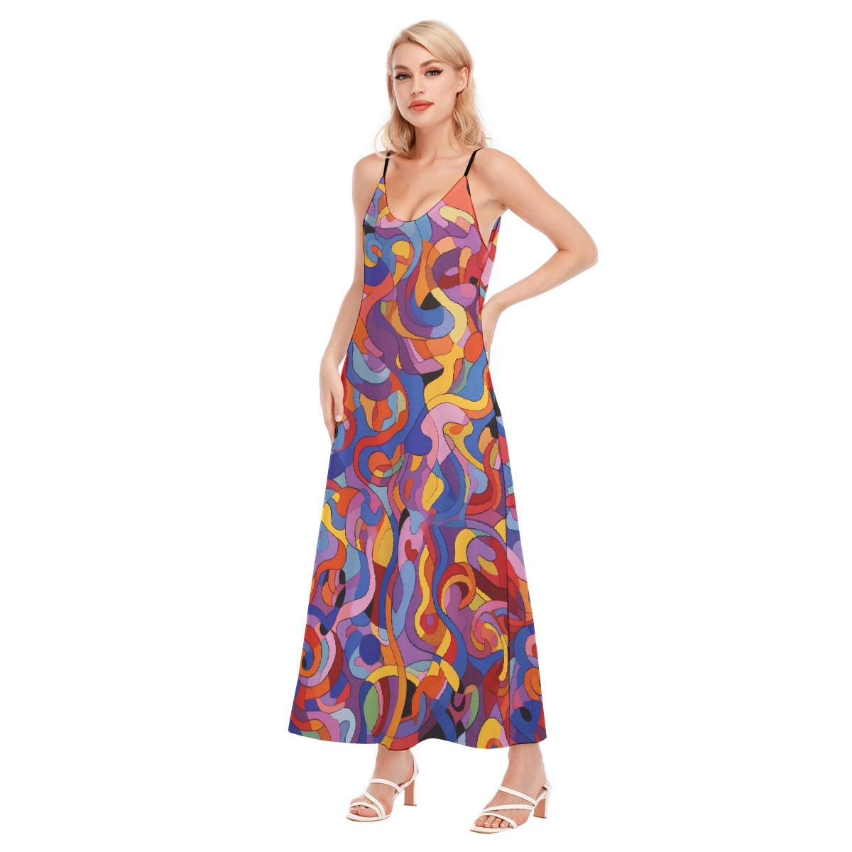 All-Over Print Women's Sling Dress