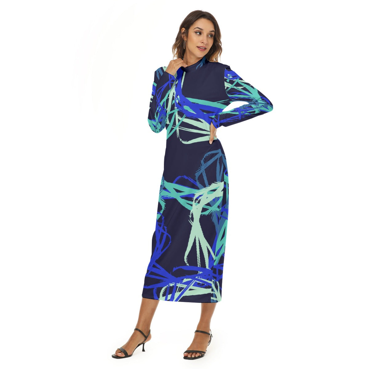 All-Over Print Women's Hip Dress