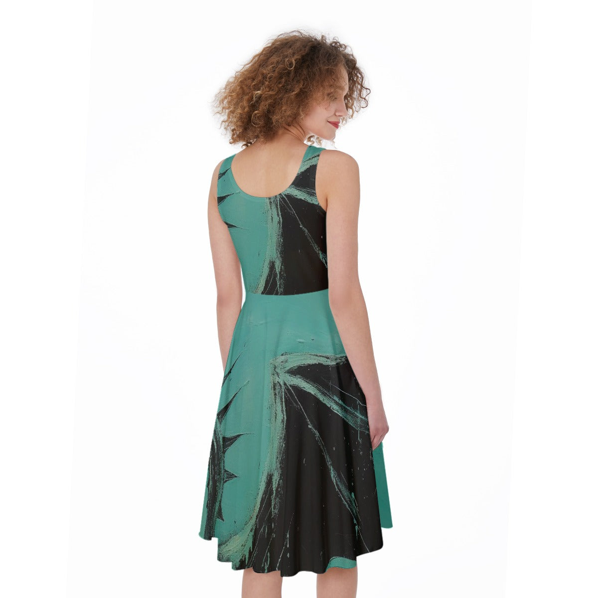 All-Over Print Women's Sleeveless Dress