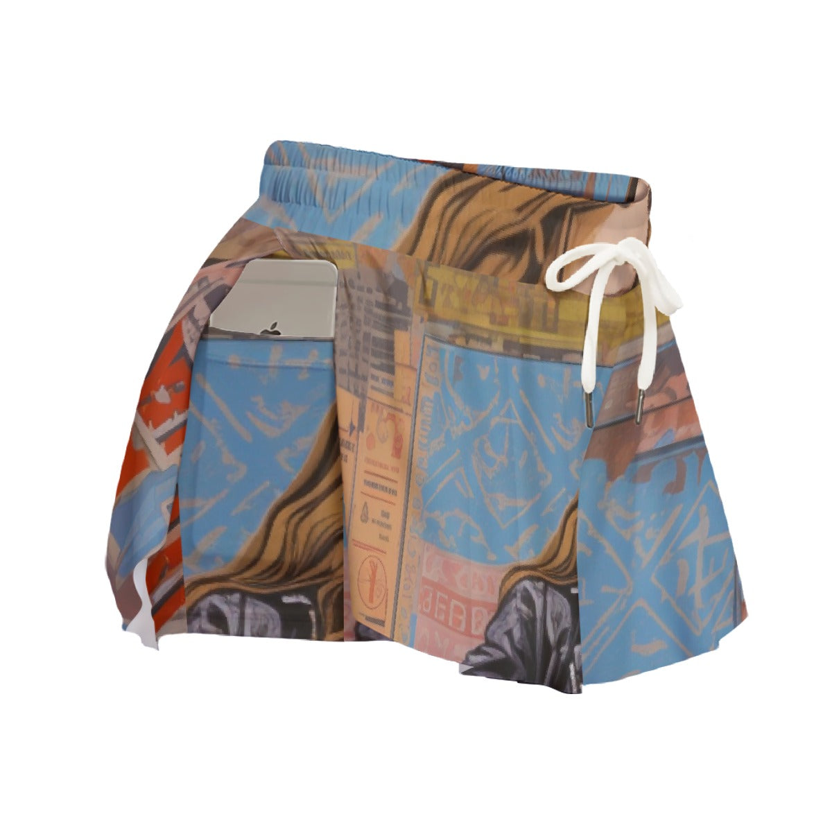 All-Over Print Women's Sport Skorts With Pocket