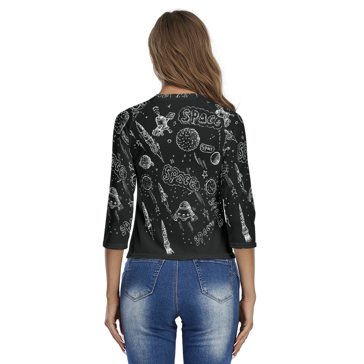 All-Over Print Women's Raglan Sleeves T-shirts