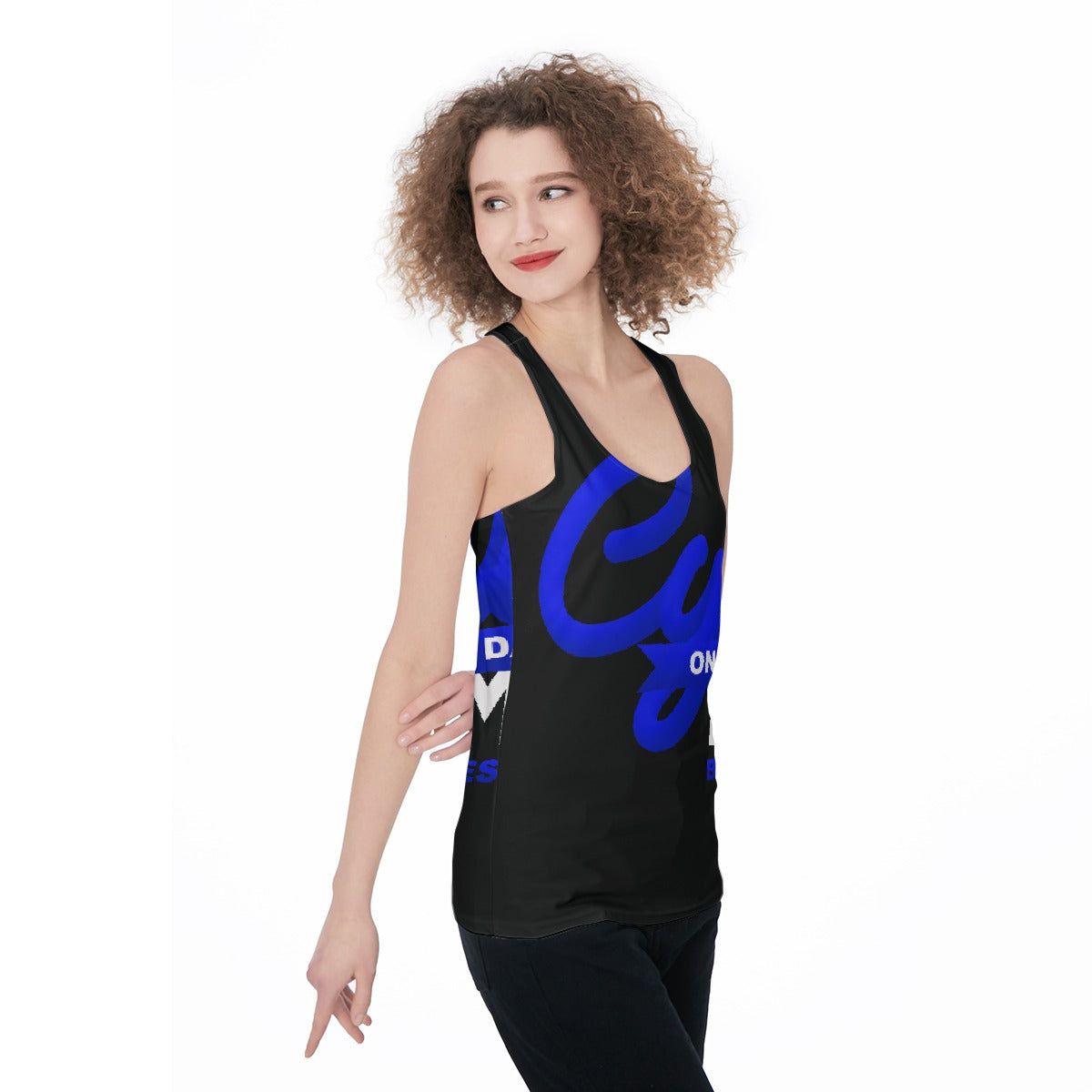 All-Over Print Women's Racerback Tank Top