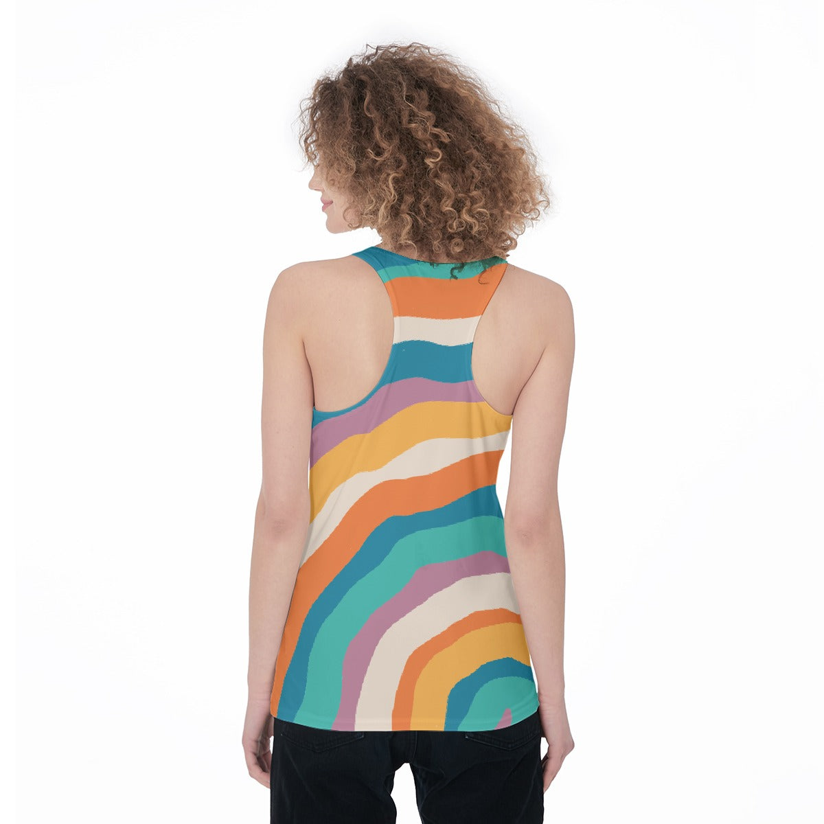 All-Over Print Women's Racerback Tank Top